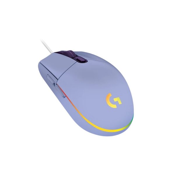 mouse gamer logitech 910 005852 g203 lila
