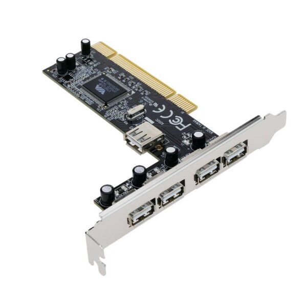 placa pcie con 4 salidas usb