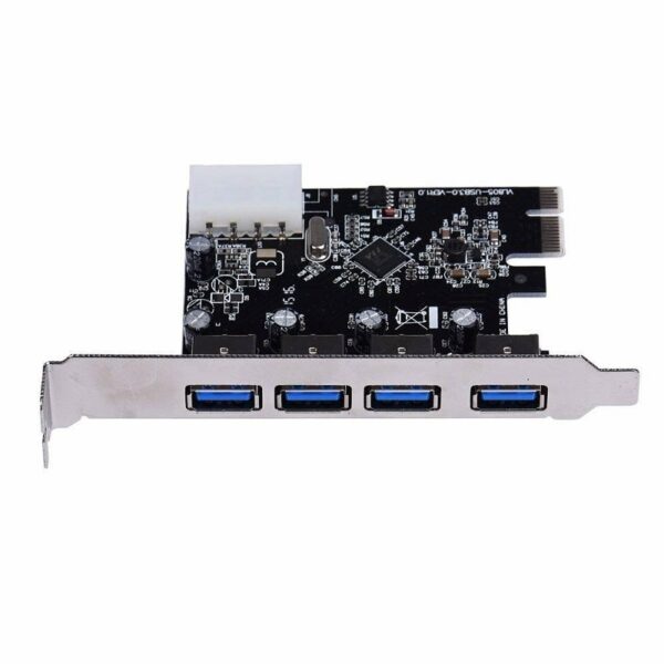placa pcie 4p usb 3.0