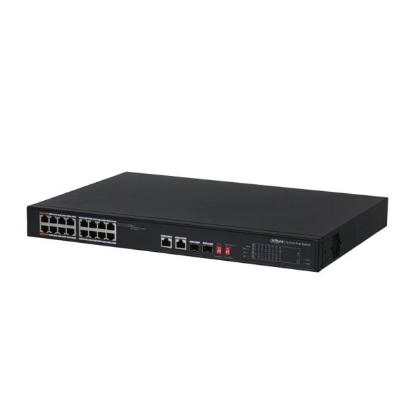 switch dahua pfs3218 16et 16 ptos poe