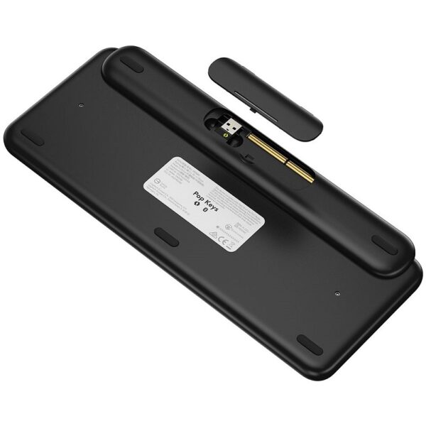 teclado logitech 920 010713 pop mecanical wir neg/ama