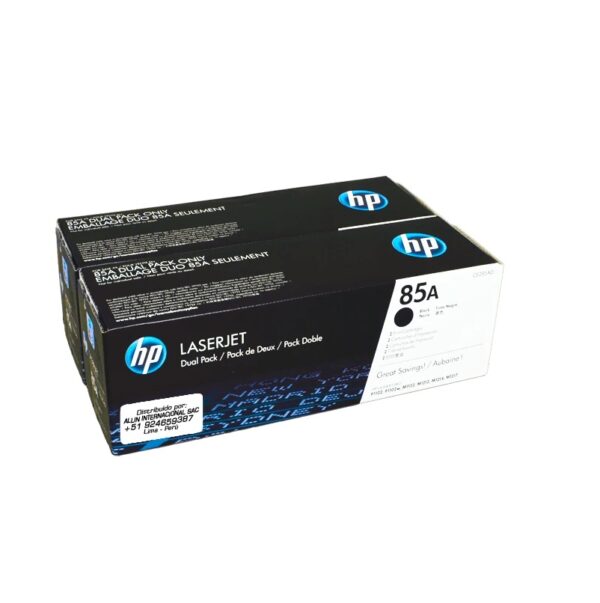 toner hp ce285ad (85ad) duplo