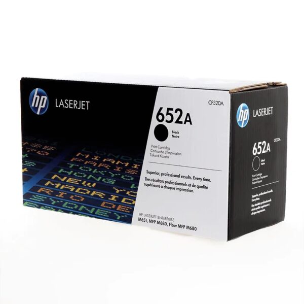 toner hp cf320a (652a) negro m651dn