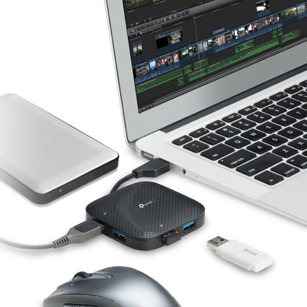 adaptador tp link usb 3.0 uh400 portatil 4 puertas
