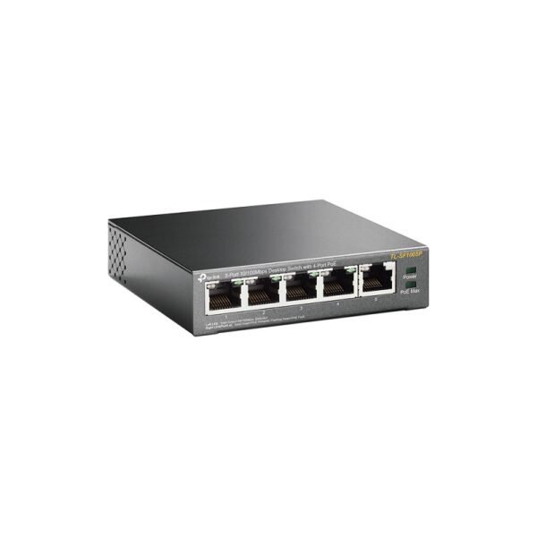 hub switch tp link 5p tl sf1005p 10/100 4p poe