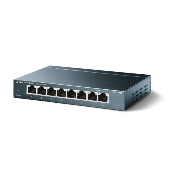 hub switch tp link 8p g lan tl sg108