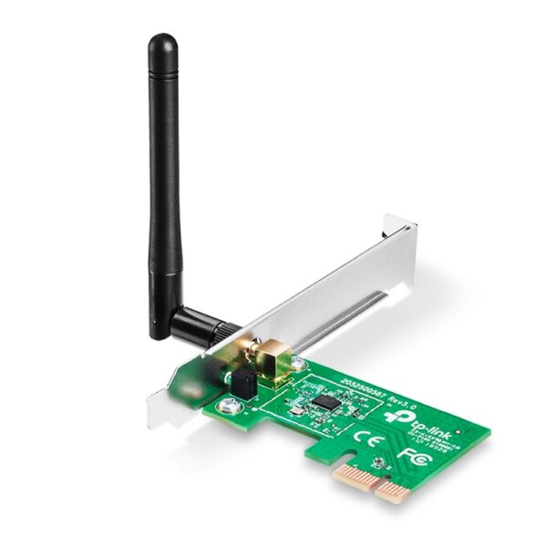 adaptador inalÁmbrico tp link ne pcie wn781nd 150mbps