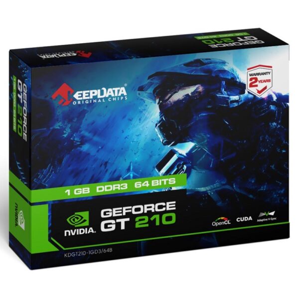 tarjeta grÁfica keepdata gt210 1gb d3 64b kdgt210 1gd3/64b