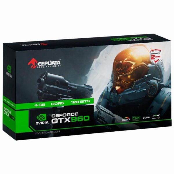 tarjeta grÁfica keepdata gtx960 4gb/d5/128b/kdgtx960 4gd5