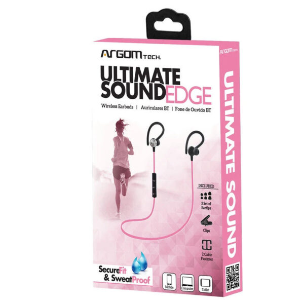 auricular argomtech arg hs 2050pk rosado bt