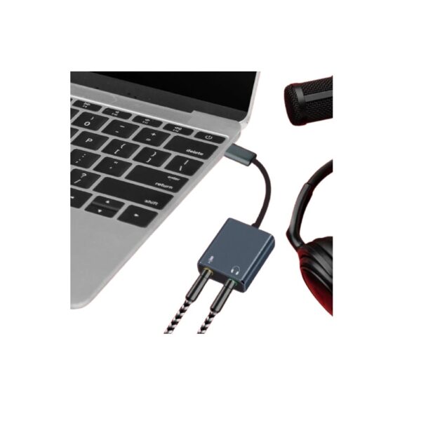 cable adaptador argomtech arg cb 0066 tipo c a sonido estereo
