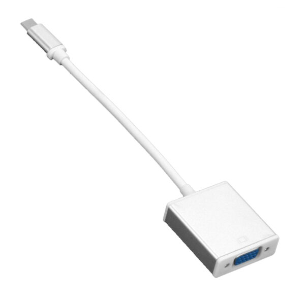 cable adaptador tipo c a vga hembra