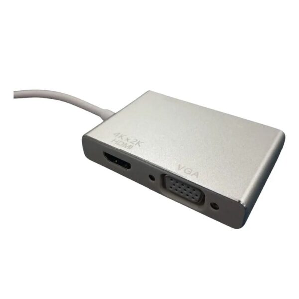 cable adaptador tipo c a hdmi/vga