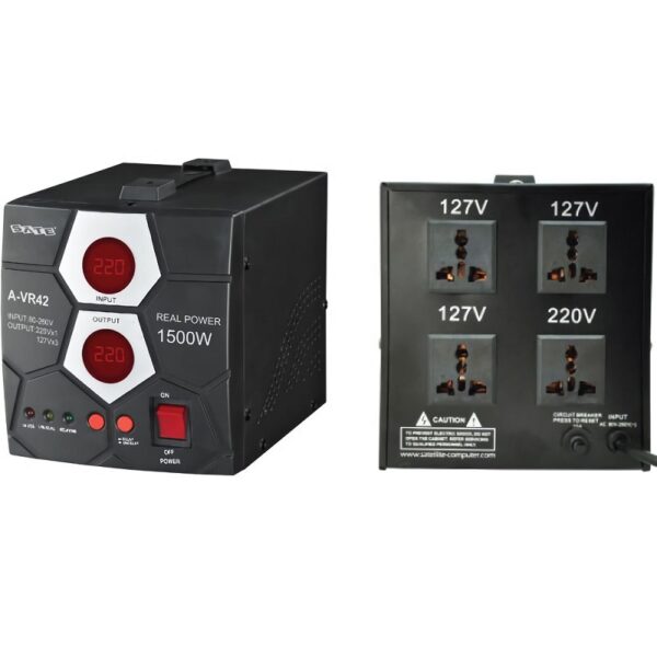 estabilizador sate a vr42 1500w 110/220v