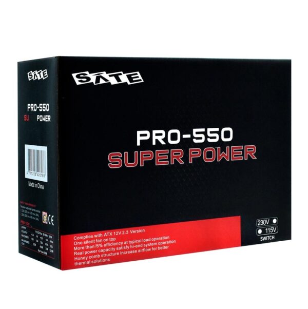 fuente sate 550w pro550