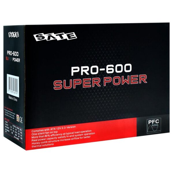 fuente sate 600w pro600