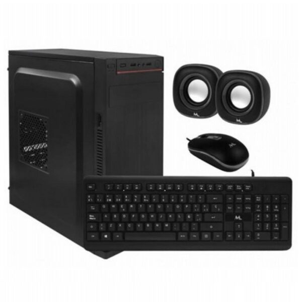 gabinete mtek kit dk01 negro c/p