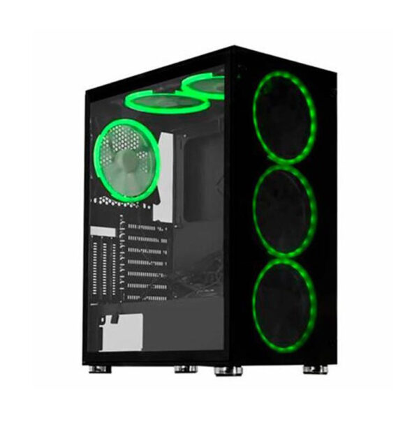 gabinete gamer satellite k880 6 fan 14cm e atx
