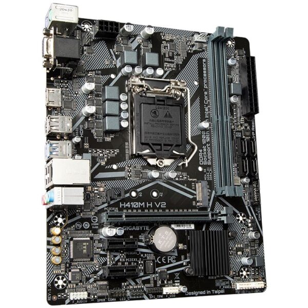 placa madre gigabyte h410m h v2 v/s/r/hdmi/m2/dd4/usb3.2/ma