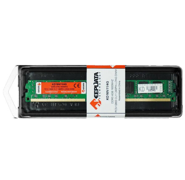 memoria ram keepdata ddr3 4gb 1600mhz