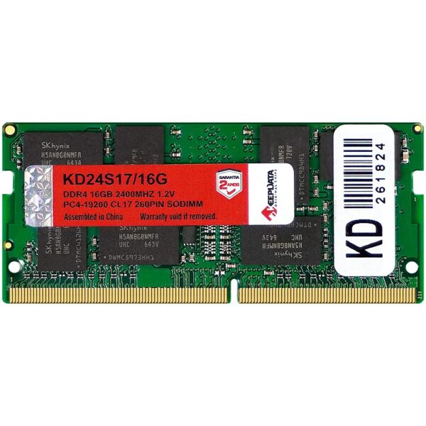 memoria ram para notebook ddr4 keepdata 16gb 2400mhz