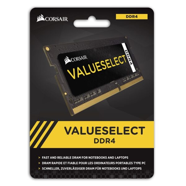 memoria ram para notebook ddr4 corsair 8gb 2133 mhz value