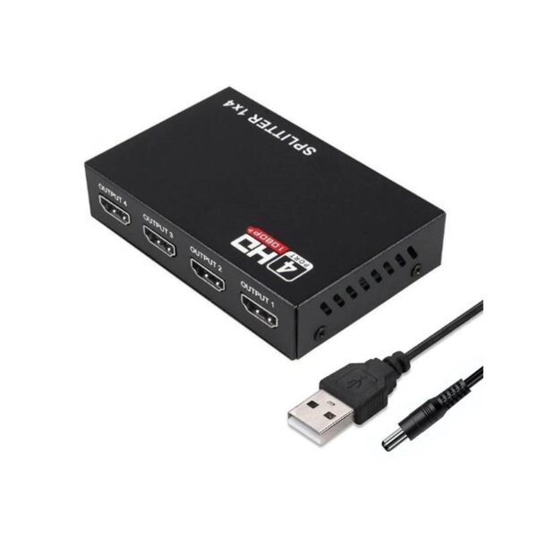 splitter 4 puertos hdmi