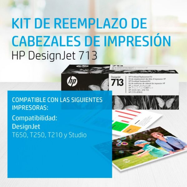 kit de respuesto de cabezal de impresiÓn hp 3ed58a 713