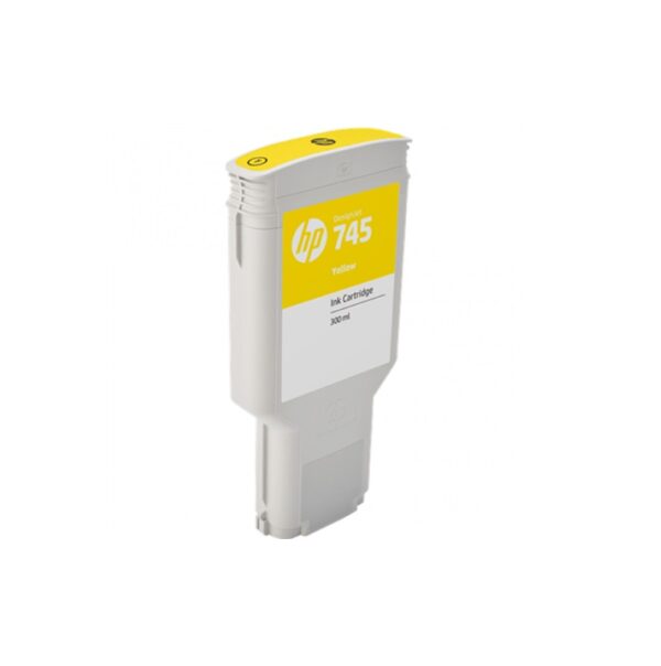 tinta hp 745 f9k02a yellow 300 ml