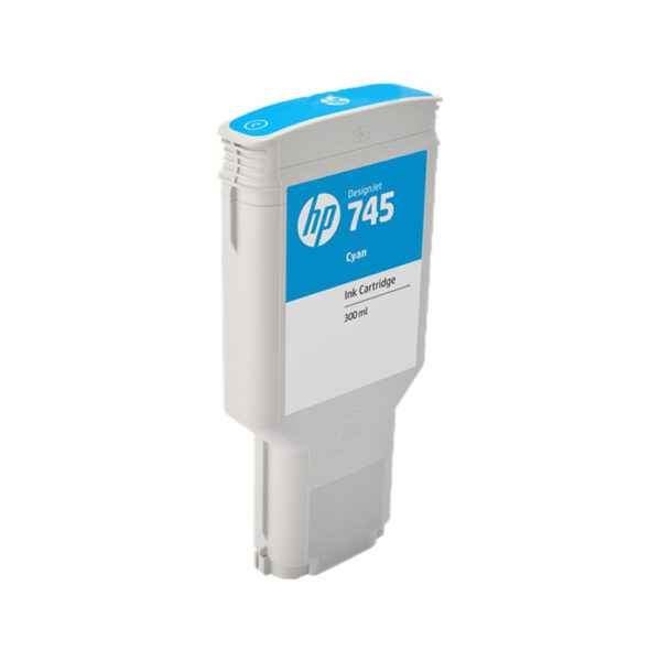 tinta hp 745 f9k03a cyan 300 ml