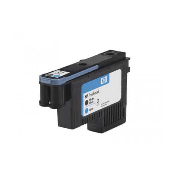 tinta hp c9404a 70 matte negro y cian cabezal