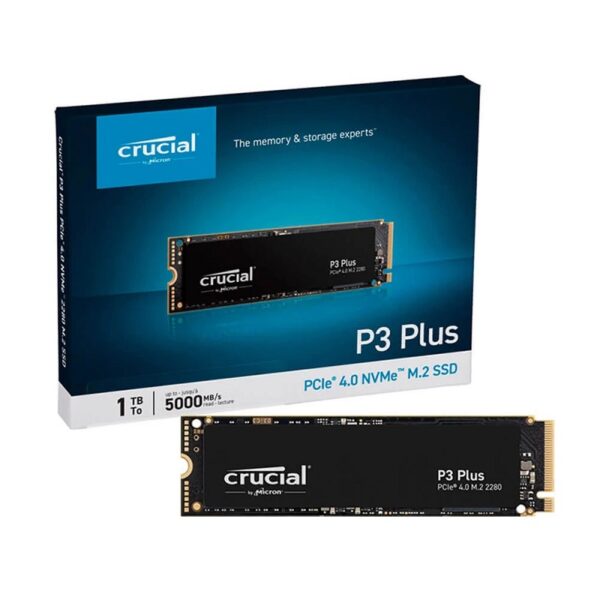 ssd crucial 1 tb p3 plus 3d nand nvme pcie m.