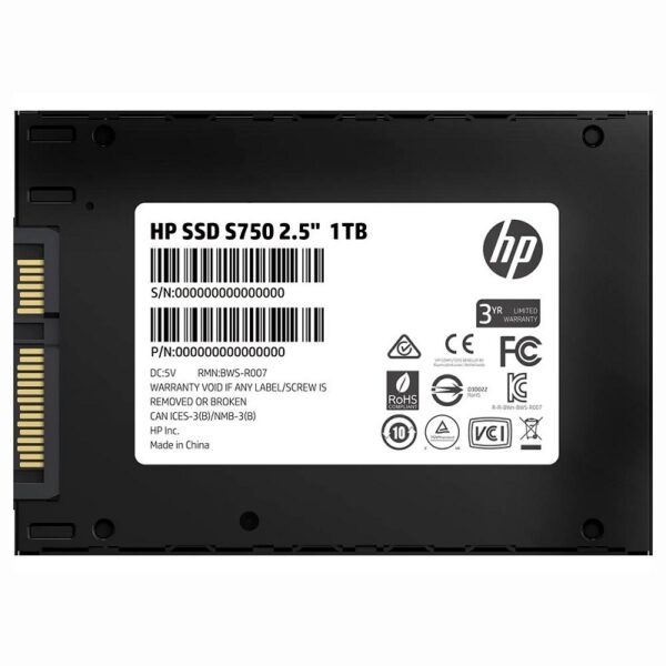 ssd hp 1 tb 16l54aa abb s750 sata 2.5