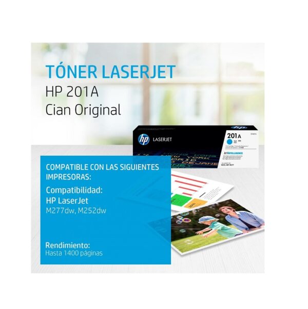 toner hp cf401a (201a) cyan m277dw
