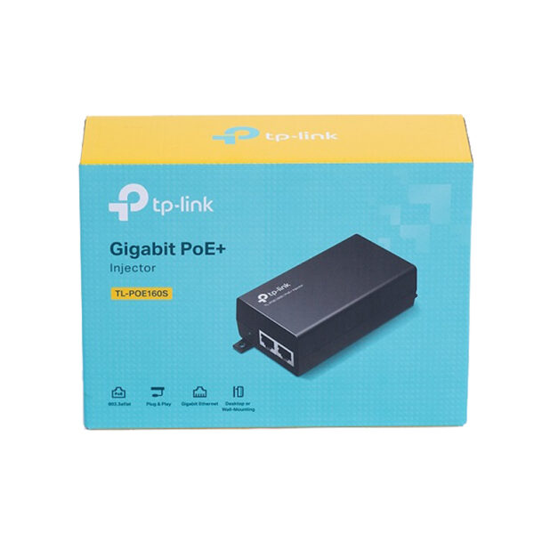 inyector poe + tp link tl poe160s 53.5v 30w