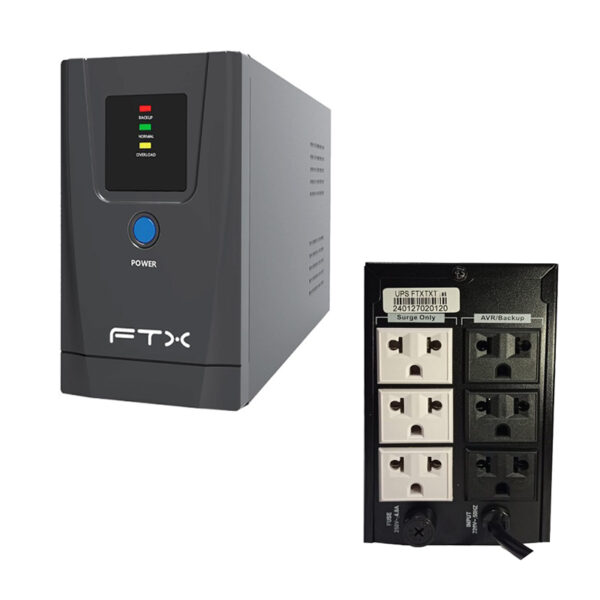 ups 110v 800va 480w ftx 800va br tomada brasil