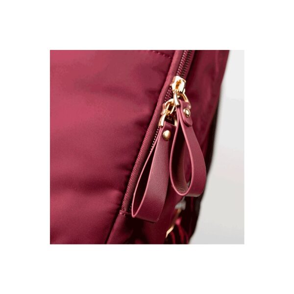 mochila klip xtreme knb 468rd toscana femenino 15.6" bordo