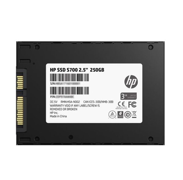 ssd hp 250gb 2dp98aa abb s700 sata 2.5