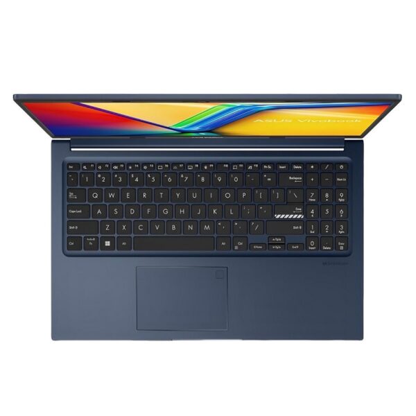 notebook asus i5 vivobook x1504za nj041w 1.3/8/512/w11h/15.6" fhd/azul