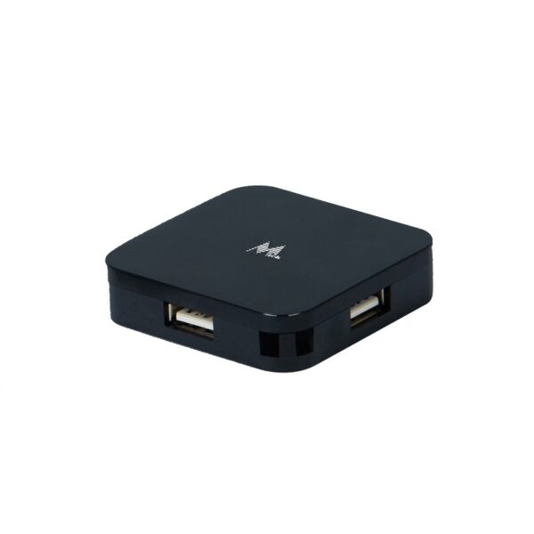 adaptador hub mtek hb 420 4 puertos usb 2.0 negro