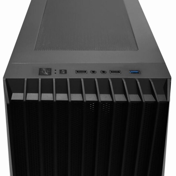 gabinete gamer mtek mk2606 acrilico usb 3.0 1 fan