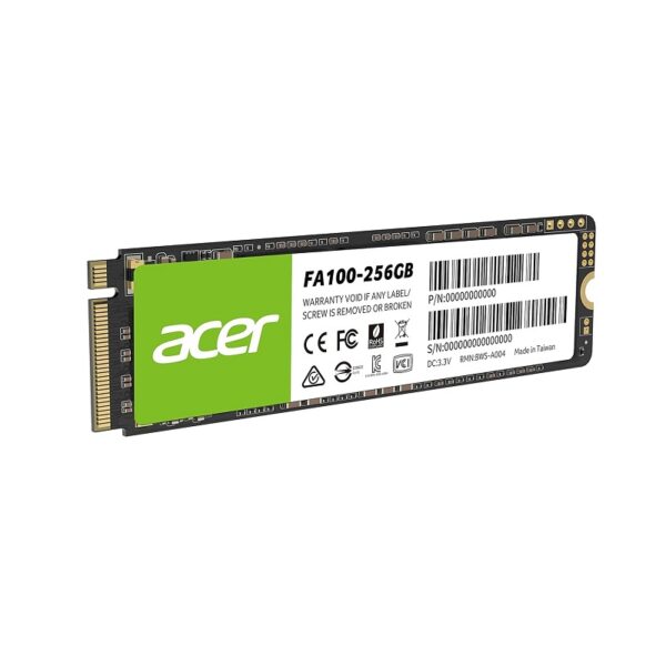 ssd acer 256gb fa100 256gb pcie m.2