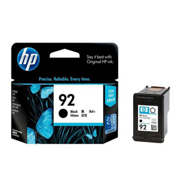 tinta hp c9362wl 92 negro