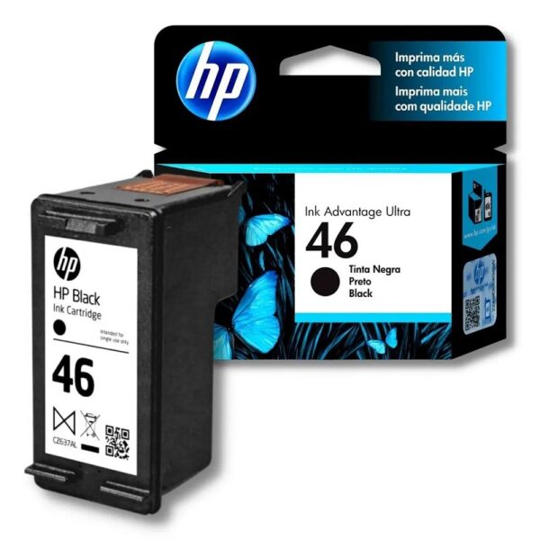 tinta hp cz637al 46 negro imp 2529/4729/5739