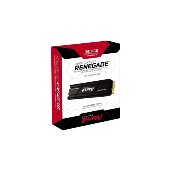 ssd kingston m.2 nvme 2tb fury renegade con disipador tÉrmico