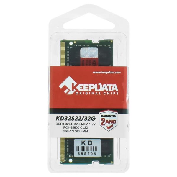 memoria para notebook ddr4 keepdata 32gb 3200 mhz