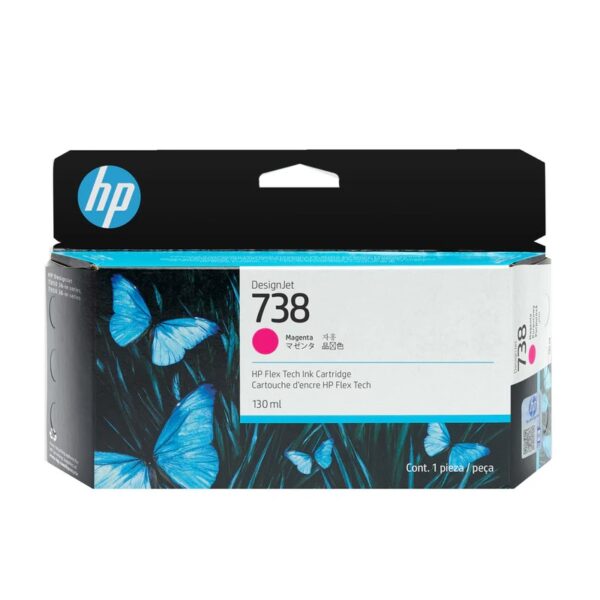 tinta hp 498n6a 738 magenta 130ml tt850