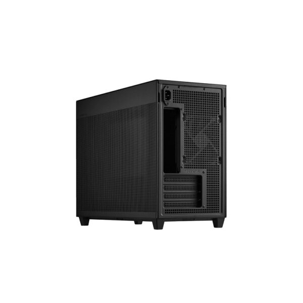 gabinete gamer asus prime ap201 s/fuente matx/itx negro