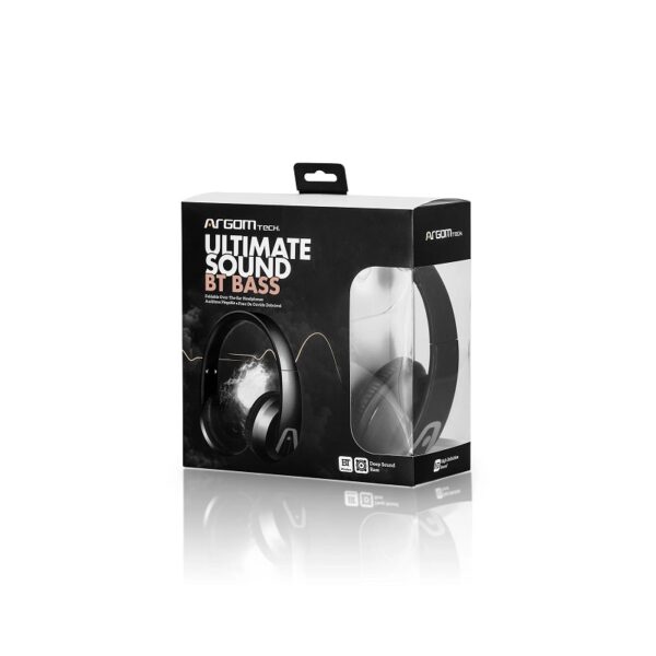 auricular argomtech arg hs 2610bk ultimate bt negro