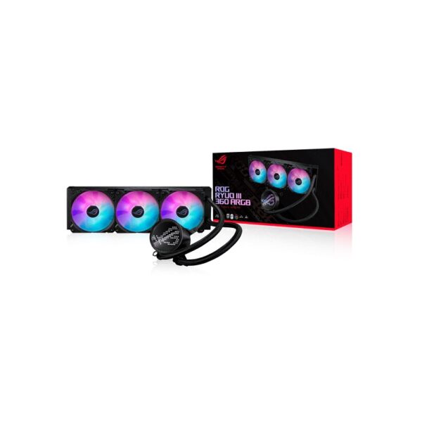 cooler para cpu asus rog ryuo iii 360 argb